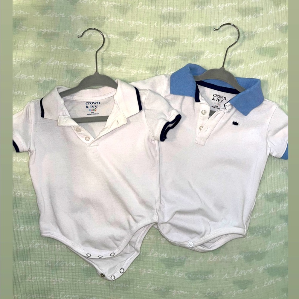 Crown & Ivy onesies